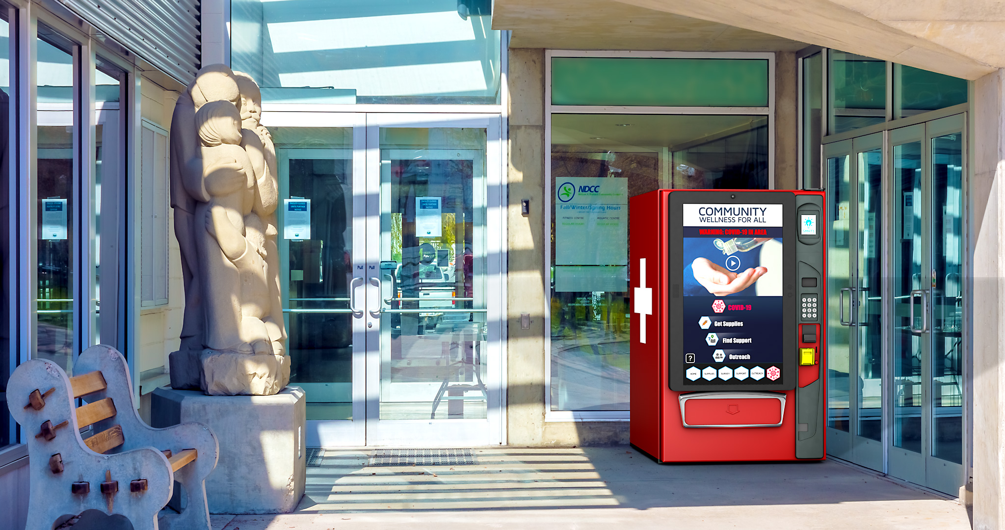 SMRT1 Health & Wellness Vending Machine