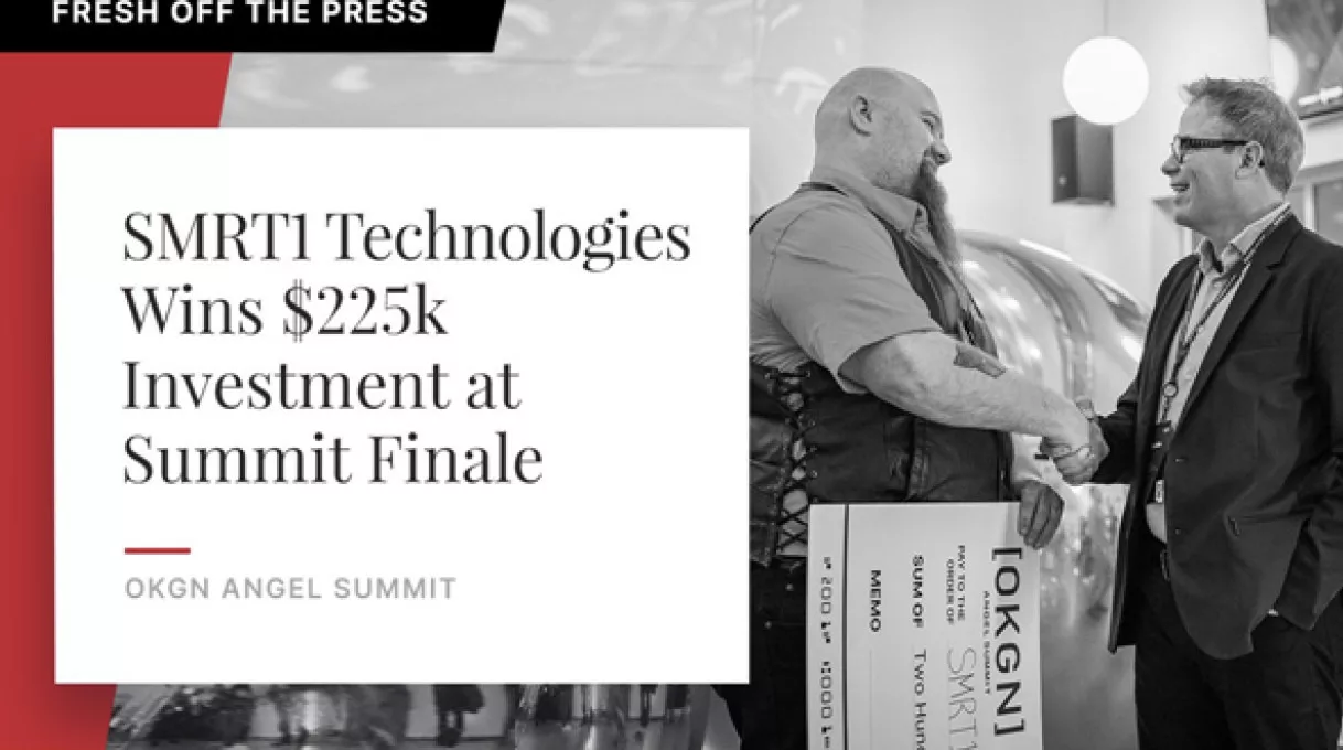 SMRT1 Technologies Wins 2023 OKGN Angel Summit