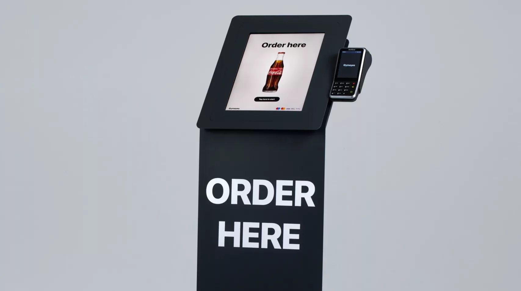 Order here self-service kiosk